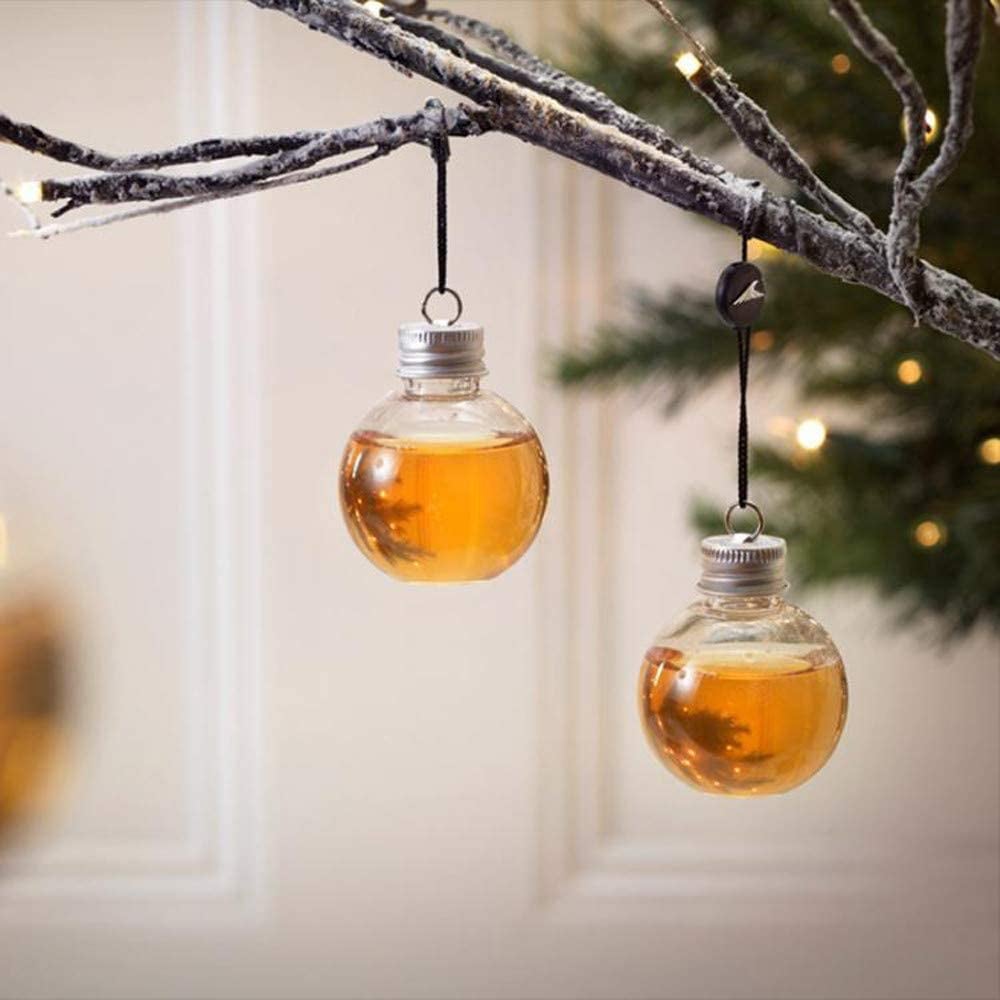Weihnachtsbaumkugeln gefüllt