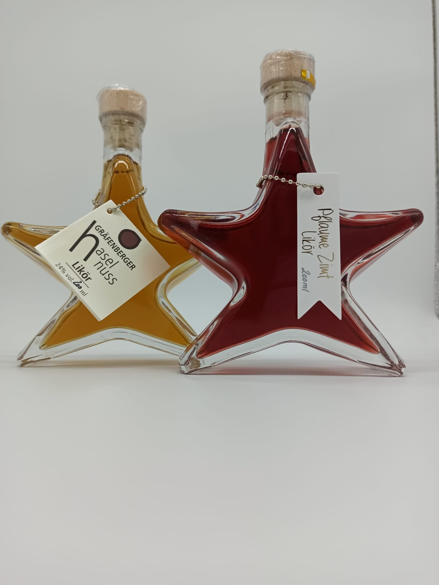 Weihnachtsstern Flasche